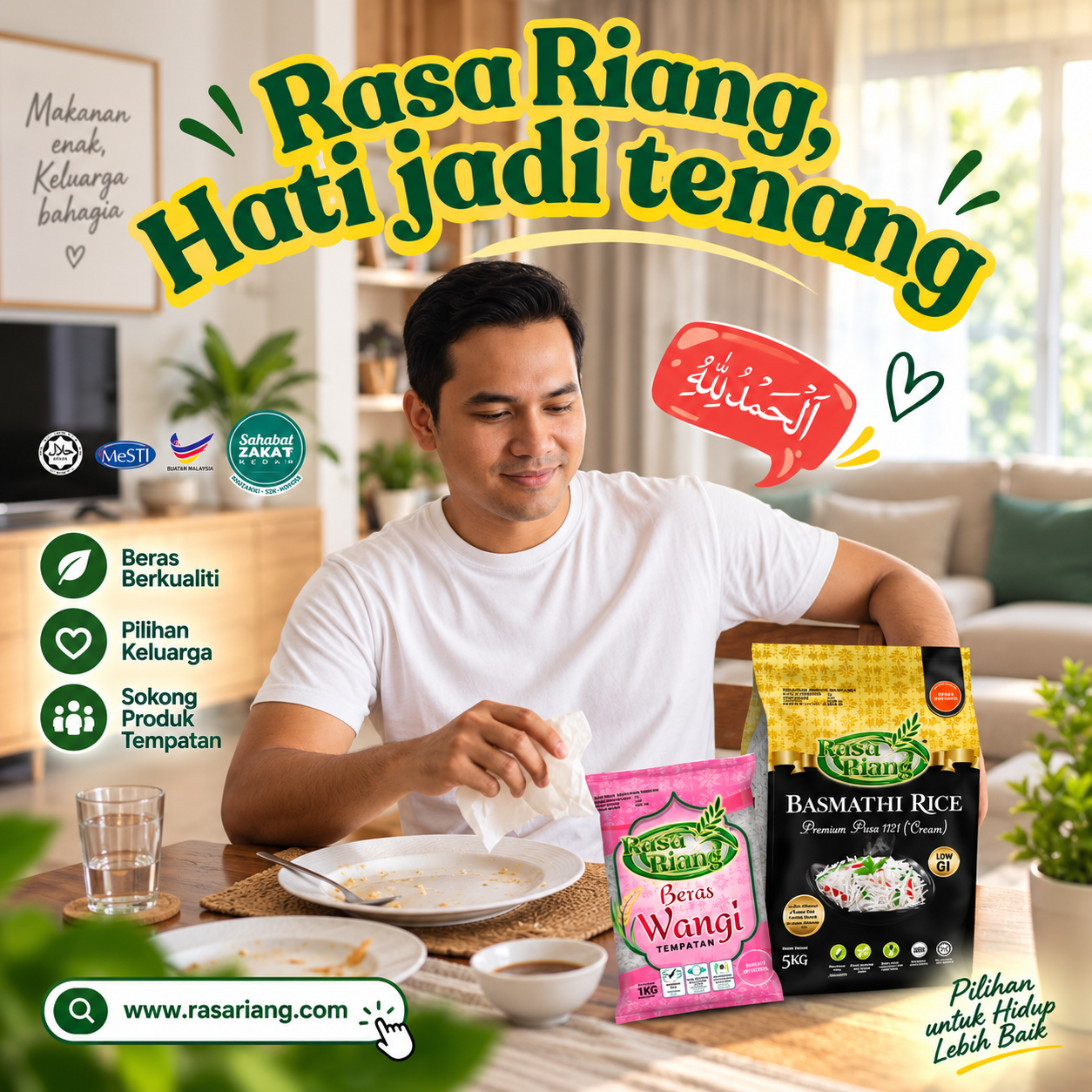 Beras Rasa Riang