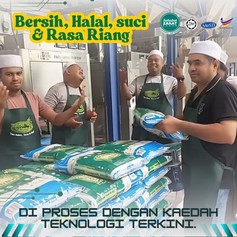 Di Proses Dengan Kaedah Teknologi Terkini.